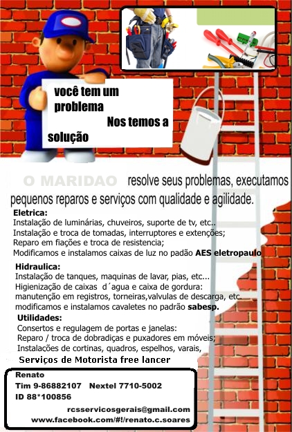 O MARIDÃO PEQUENOS REPAROS - Foto 1
