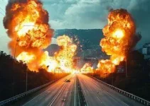 detonações na serra das Araras