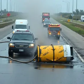 engavetamento na Dutra