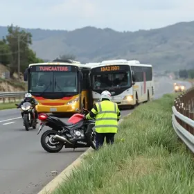 acidente na Dutra em Lorena