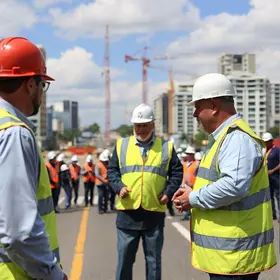 Prefeito em Brasília para obra na avenida Guilherme Garijo