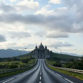 caminho mais rápido para entrar na Capital