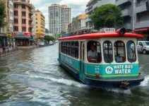 ônibus aquático de SP