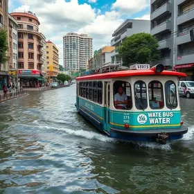 ônibus aquático de SP