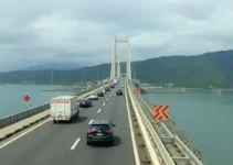 acesso da pista expressa da Dutra para a ponte Tatuapé