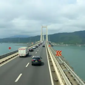 acesso da pista expressa da Dutra para a ponte Tatuapé
