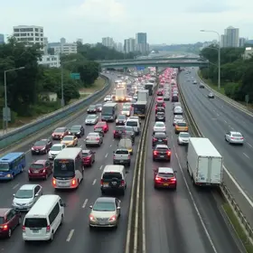 trânsito em São Paulo