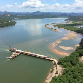 expansão do transporte aquaviário