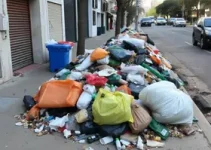 lixo acumulado na Zona Norte de SP