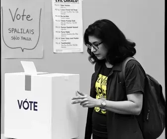 resultado da votação no Emef. Théo Dutra