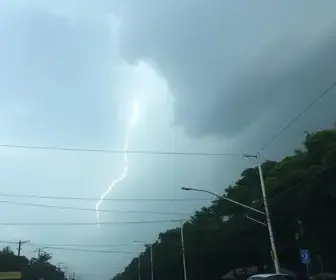 temporal em Jacareí